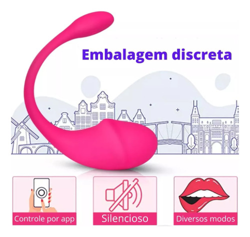Massageador Corporal Eletrico Profissional Blue Lux App Rosa-chiclete