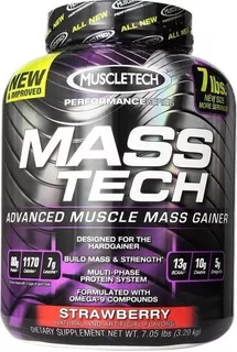 Mass Tech Muscletech 5 Lb Gainer! El Mejor Ganador De Peso!!