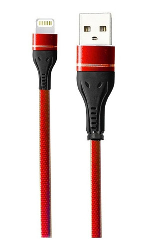 Imagen 1 de 2 de Cable De Datos Y De Carga Soul 2.0 Amp Para iPhone