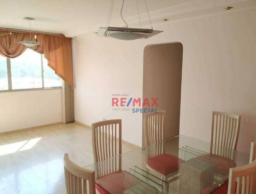 Imagem 1 de 6 de Apartamento Com 3 Dormitórios Para Alugar, 84 M² Por R$ 2.200,00/mês - Vila Augusta - Guarulhos/sp - Ap0403