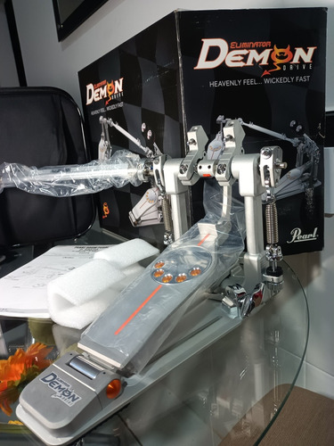 Pedal Duplo Pearl Demon Drive P-3002d Novo (av 6.5k) (Usado)