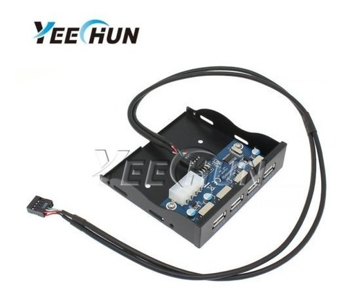 10 Pin Motherboard, Tarjeta Madre 4 Port Usb 2.0 Hub Interno