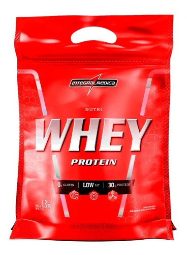 Nutri Whey 1,8kg Protein Isolado E Concetrado Integralmedica Sabor Cookies & Cream