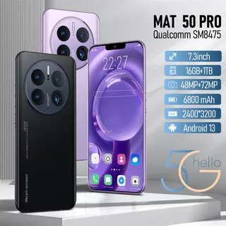 Mat 50 Pro Smartphone Android 7.3 Pulgadas Pantalla