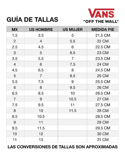 Zapatos vans talla 36 en clearance mexico