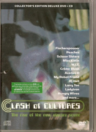Dvd + Cd Clash Of Cultures The Rise Of The New Electro Scene