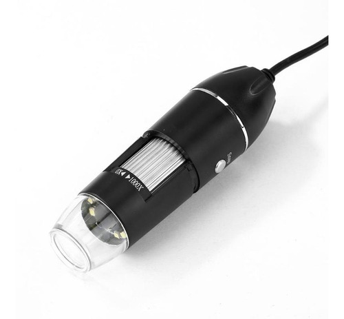 Microscopio Digital Usb 1000x 8 Leds Con Soporte Electronico