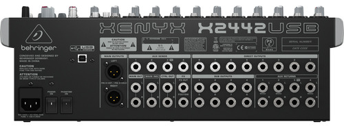 Behringer Xenyx X2442usb - Mezclador Analógico De 24 Canales