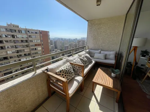 Oferta - Excelente Departamento Amoblado En Las Condes