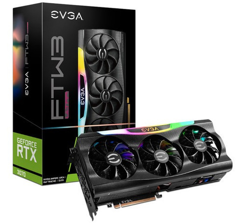 Tarjeta De Video Nvidia Geforce Rtx 3070 Evga Ftw3 Ultra