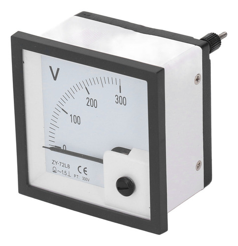 Voltímetro Analógico De 300 V, Voltímetro Con Puntero, Panel