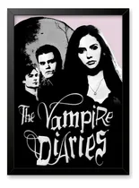 Comprar Quadro The Vampire Diaries, Quadro Com Moldura 33x24cm