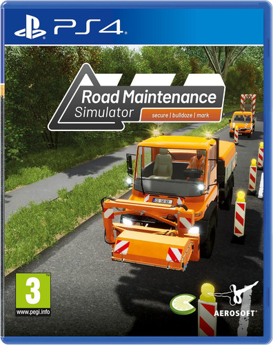 Jogo Road Maintenance Simulator Ps4 Midia Fisica