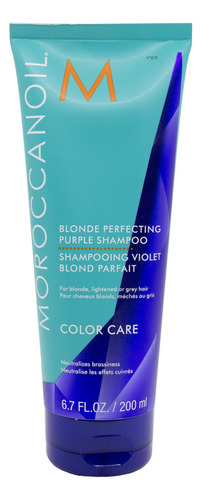 Moroccanoil Color Care Shampoo Silver Matizador Rubios 6c