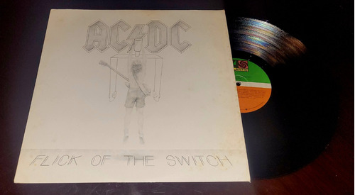 Ac/dc - Flick Of The Switch 1983 Perú Lp Ozzyperu