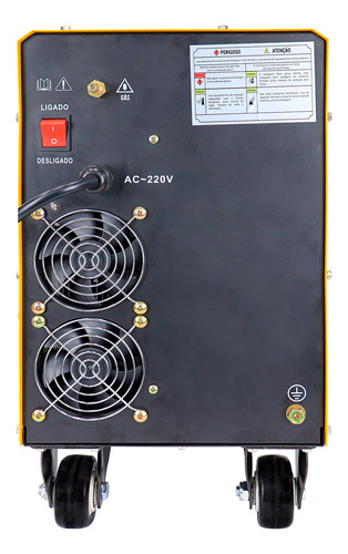 Mig 205i Multiprocesso Mig/mag/tig/eletrodo 220v V8 Brasil