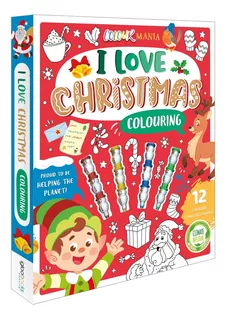 I Love Christmas Colouring, De Igloo Books. Editorial Base, Tapa Blanda En Inglés
