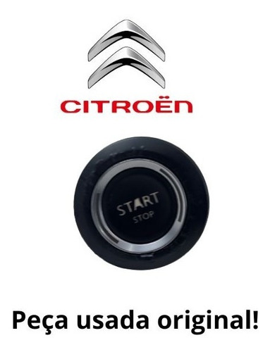 Botão Start Stop Citroen C4 Lounge 1.6