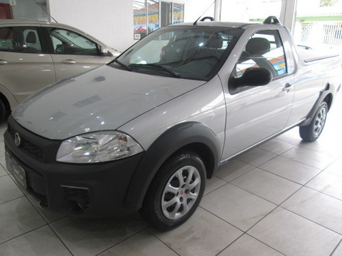 Fiat Strada 1.4 Hard Working Flex Unico Dono Zero De Entrada