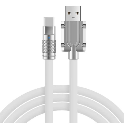 Cable Usb Tipo C Carga Rápida Turbo 65w Reforzado Trenzado