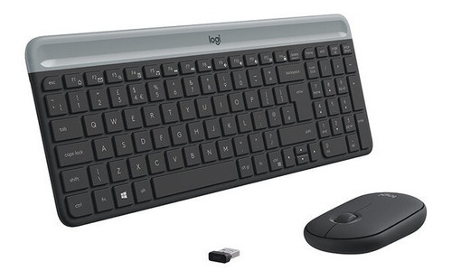 Teclado Y Mouse Logitech Slim Mk470 Sp 920-009266 