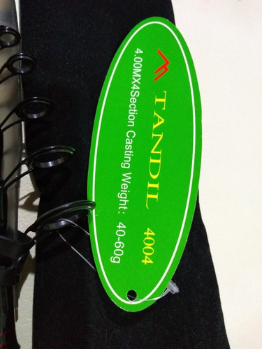 Caña Colony Tandil 4004 Negra (no Cypress, Bando, Shimano)