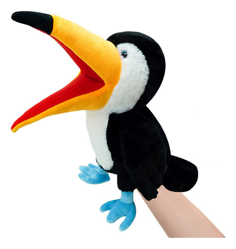 Marioneta De Mano Loro De Peluchejuegos Para Padres E Hijos