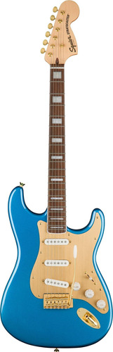 Guitarra Fender 40th Strat. Gold Edit/lake Placid Blue