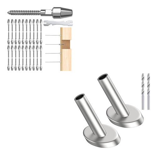 Juego De 20 Pares De Barandillas De Cable Tensor Quicklock50