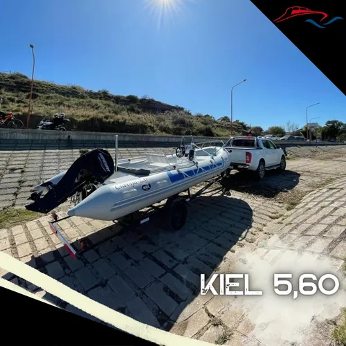 Gomón Semirrigido Kiel 5,60 Con Motor Mercury 115 Elpt 4t
