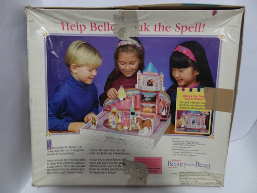 Disney Bella Y Bestia Juego De Mesa Hasbro Milton Bradley. (Usado)