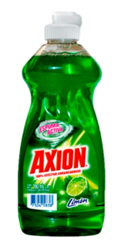 Caja Lavatrastes Axion Liquido Limón 12 Botellas De 280 Ml.