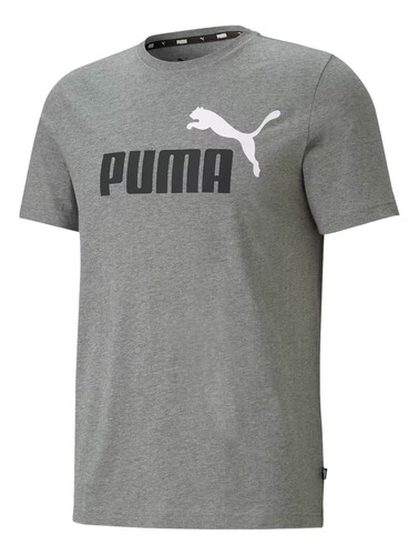 Playera Puma Ess + 2 Col Logo Tee Para Hombre 586759-03