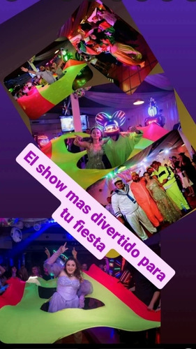 Robot Led. Show Luminico Coreografico 15 Años Casam. Eventos
