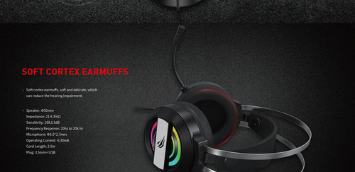 Audífonos Gamer Havit Gamenote H2026d Rgb Alámbricos Negro