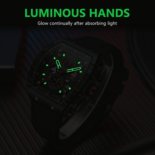 Reloj Cronógrafo Luminoso Mini Focus Mf0399