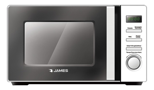 Microondas James J-20 Mdb Blanco 20 Litros