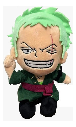 Peluche Roronoa Zoro One Piece Original Toei 25cm