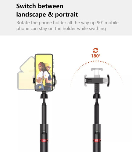 Palo Selfie Stick Celular Trípode Tiktok Kraftgeek 403 Fold