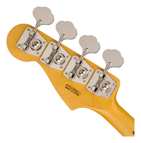 Baixo elétrico Fender Aerodyne 0252500322 de 4 cordas para chocolate destro com acabamento brilhante