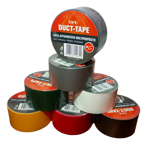 Cinta Duct Tape Dep Para Caños X 34 Unidades