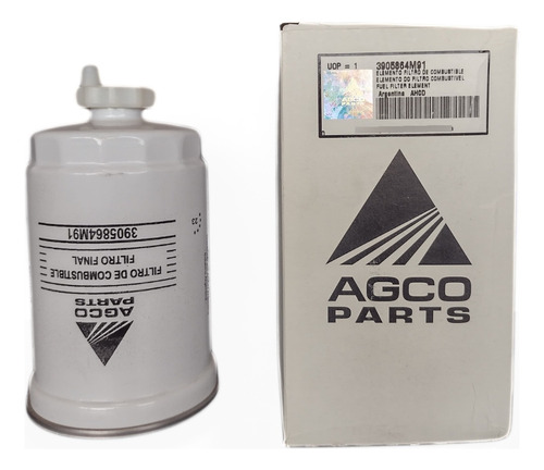 Elemento Filtro De Combustible Agco 245 / 2605 / 2615 / 2625