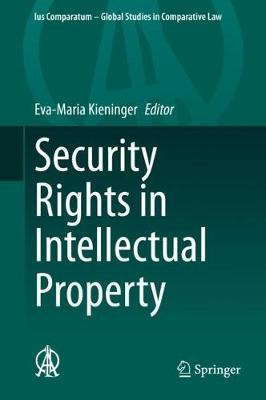 Libro Security Rights In Intellectual Property - Eva-mari...