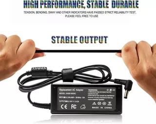 19v Ac Dc Adapter Monitor For Hp Pavilion 22cwa 25vx 22bw 23
