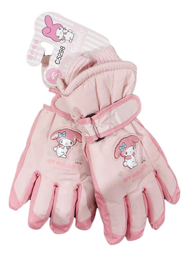 Guantes Sanrio My Melodi, Pochacco, Kuromi Para Niños/niñas