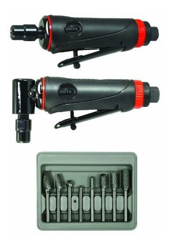 Pneumatic Tool 219 Onyx Juego 3 Molinillo Troquel 90°