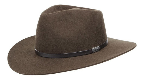 Chapéu Social De Feltro Marrom 3x Stetson 29858