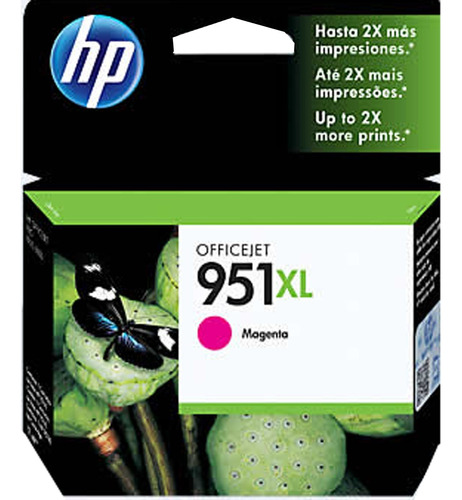 Tinta Hp Cn047al (951xl) Magenta (1500 Pag)