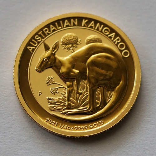 1/4 De Onza De Oro  - 2021 - Australia- Moneda De Oro