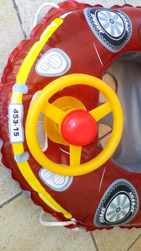 Imagen 2 de 3 de Flotador Salvavida Niño Carro